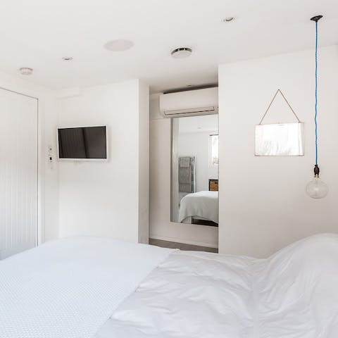 Never feel the heat with A/C