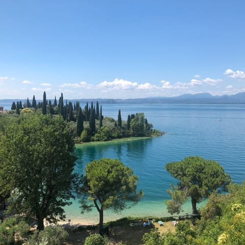 Enjoy beautiful nature and acres of private parkland in Salò