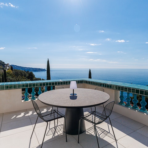 Make the most of alfresco living with meals on the balcony