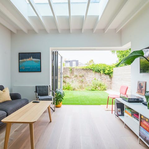 Enjoy plenty of natural light and a cool breeze in the living area