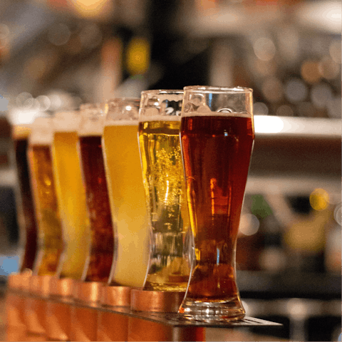 Get to know the beer that Belgium is renowned for on a beer tasting tour