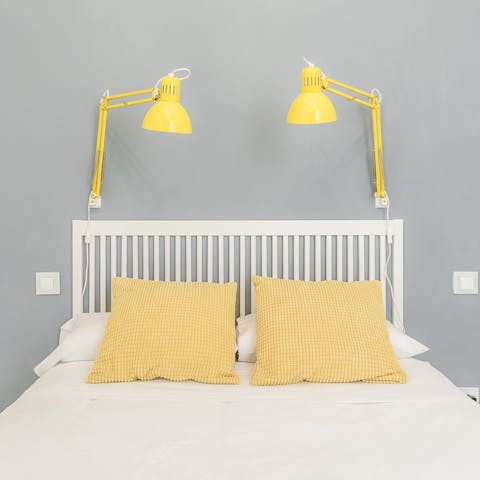 Wake up in the comfortable bedrooms feeling rested and ready for another day of Madrid sightseeing