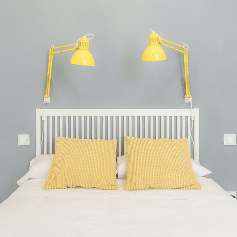 Wake up in the comfortable bedrooms feeling rested and ready for another day of Madrid sightseeing