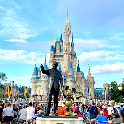 Reach the magic of Disney in under thirty minutes