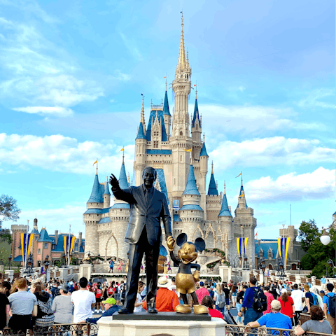 Reach the magic of Disney in under thirty minutes