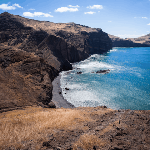 Head off to explore some of Madeira's secret coves