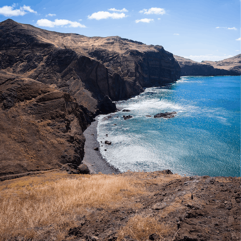 Head off to explore some of Madeira's secret coves