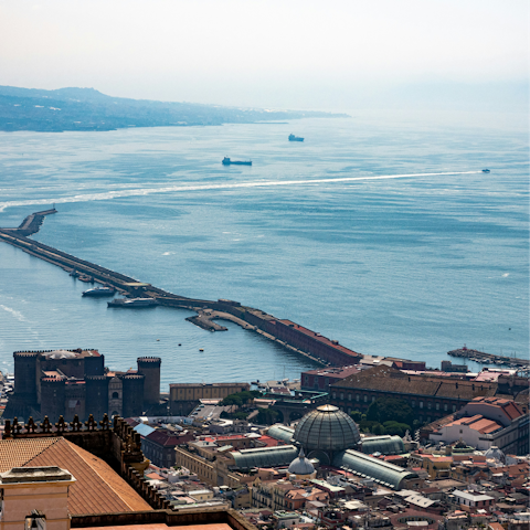See the views from nearby Castel Sant'Elmo