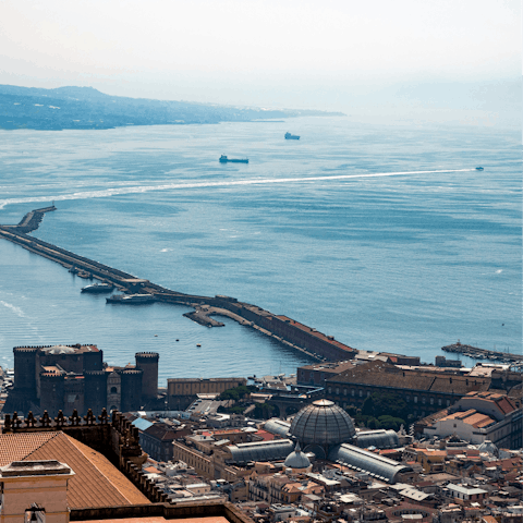 See the views from nearby Castel Sant'Elmo