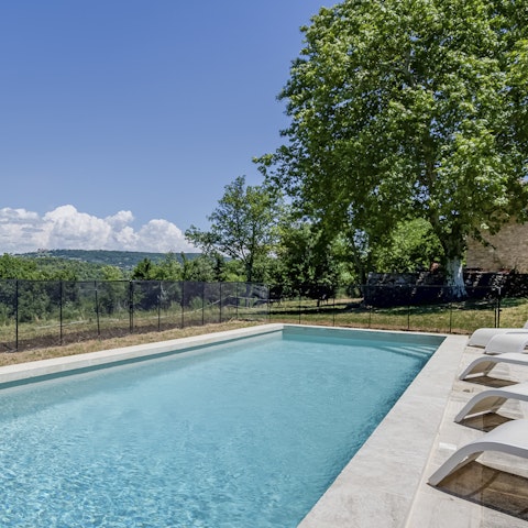 Slip into your swimwear and splash about in the swimming pool