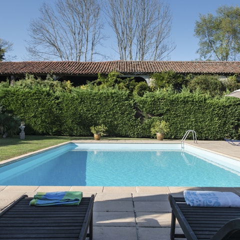 Cool down with a dip in the pool