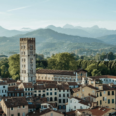 Soak up timeless Italian charm while exploring nearby Lucca
