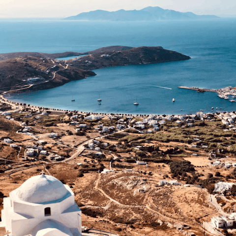 Explore the rugged landscape of unspoilt Serifos