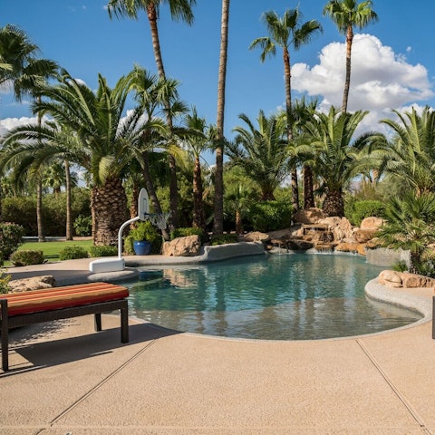 Take a dip in the pool