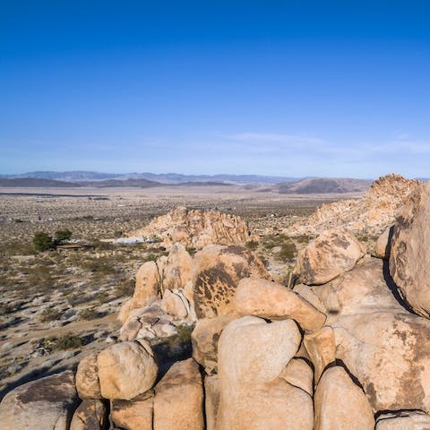 Take a hike in the beautiful, rugged surroundings