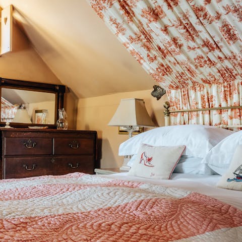 Sleep soundly in the sanctuary-like bedrooms