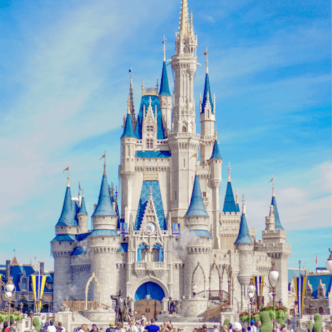 Drive thirty minutes to Disney World
