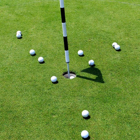 Squeeze in a round of golf at Parkview Club, just over two miles away