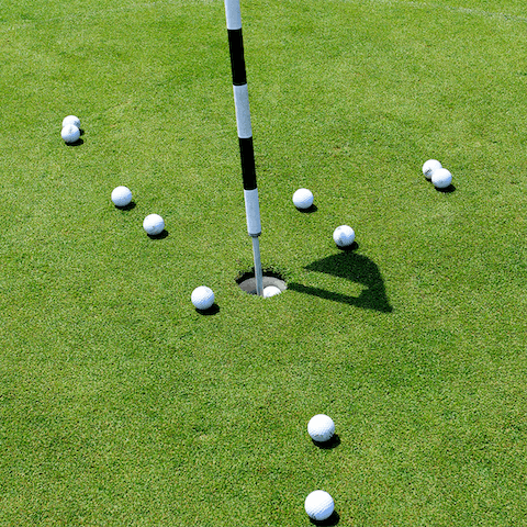 Squeeze in a round of golf at Parkview Club, just over two miles away