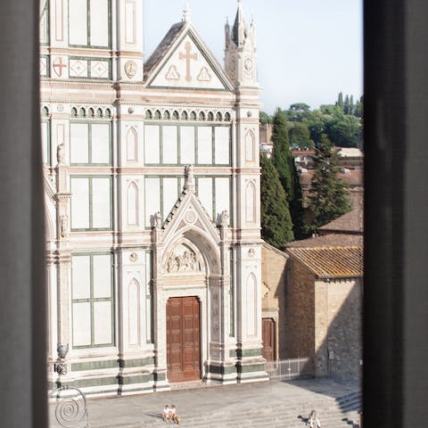 Be inspired by the spectacular views of the Basilica
