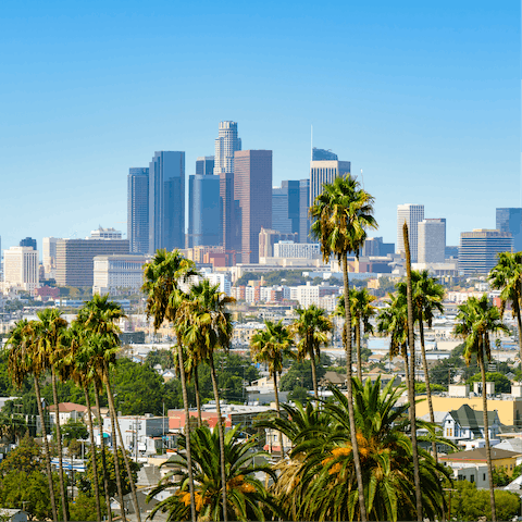 Explore LA from this chic villa near Griffith Park