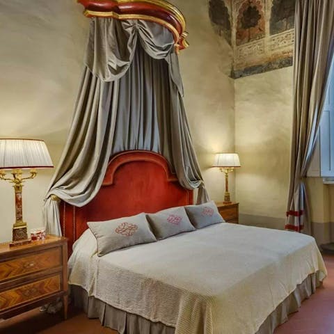Get some rest in the most opulent of bedrooms
