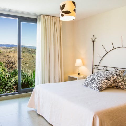 Wake up to a room with a view