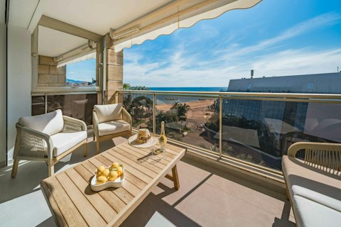 Sip an aperitif overlooking the Mediterranean