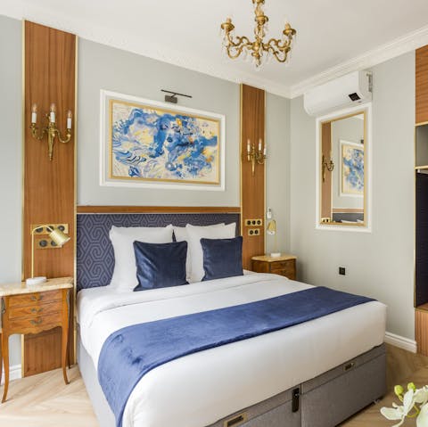 Look forward to falling back into comfortable beds after long days exploring the city