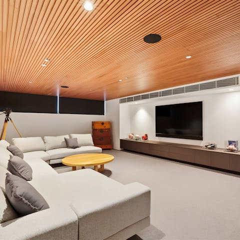 Get the popcorn and gather for a cosy movie night at home