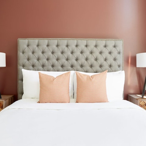 Look forward to falling back into comfortable beds after a busy day exploring the Big Easy