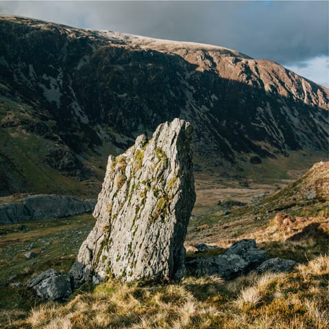 Hike the local trails up and embark on the trek up to the peak of Cadair Idris