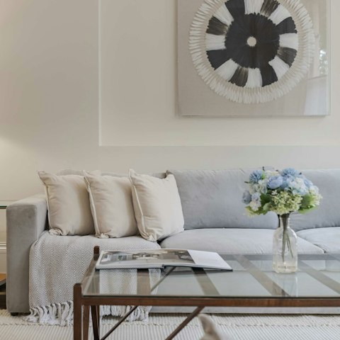 Sink into the sofas and unwind after sightseeing