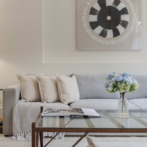Sink into the sofas and unwind after sightseeing