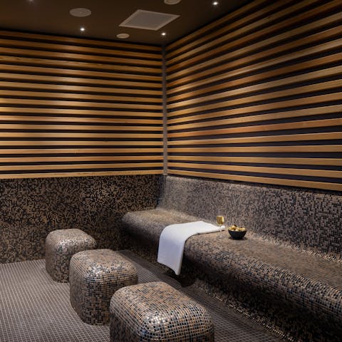 Start your day with a refreshing spa session