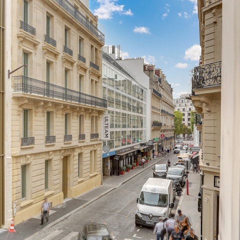 Indulge in a spot of retail therapy as you peruse the nearby boutiques