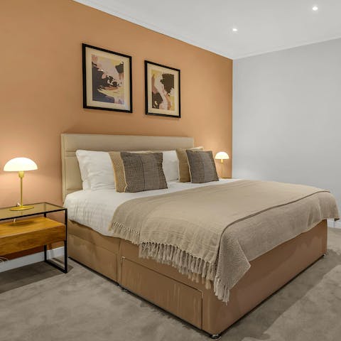 Wake up rested and ready for another day of London sightseeing