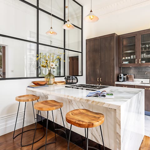 Cook at home or explore local eateries