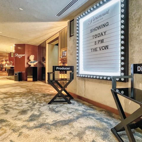 Enjoy the many shared facilities in your building, which include a cinema