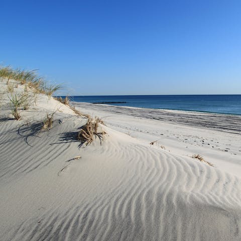 Drive to the sands and surf of Folly Beach