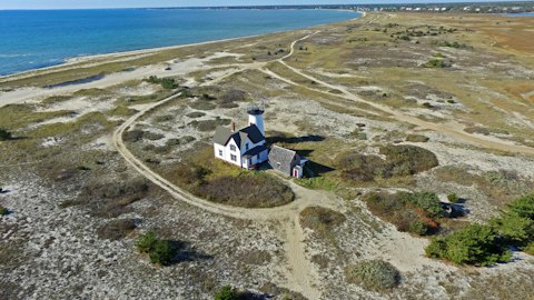 Enjoy Lighthouse Beach's dunes, surf, and classic Cape Cod shoreline