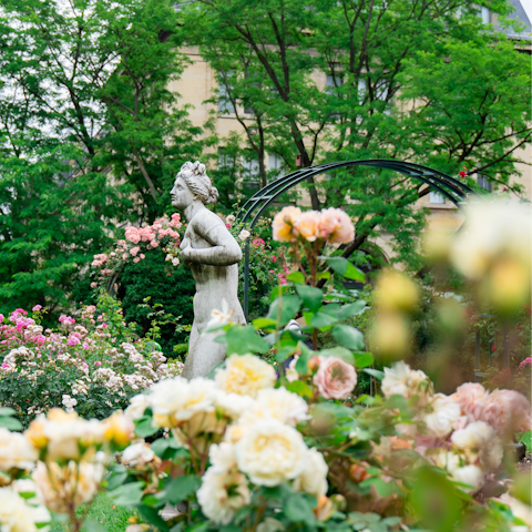Escape the hustle and bustle in Jardin des Plantes – it's a short stroll away