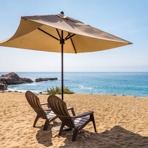 Relax on this resort's beach in Palos Verdes