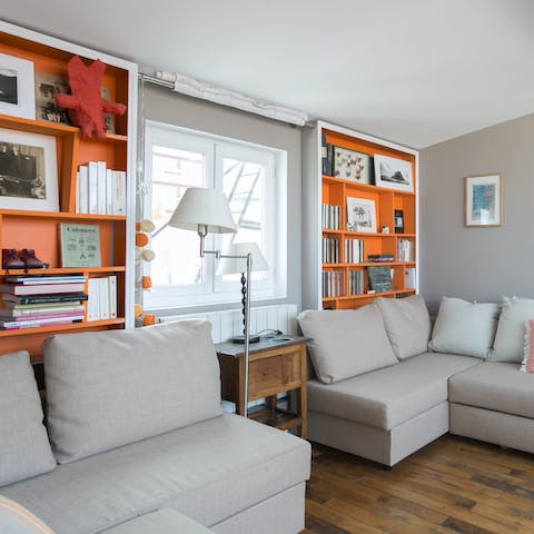 Not one but two sitting rooms