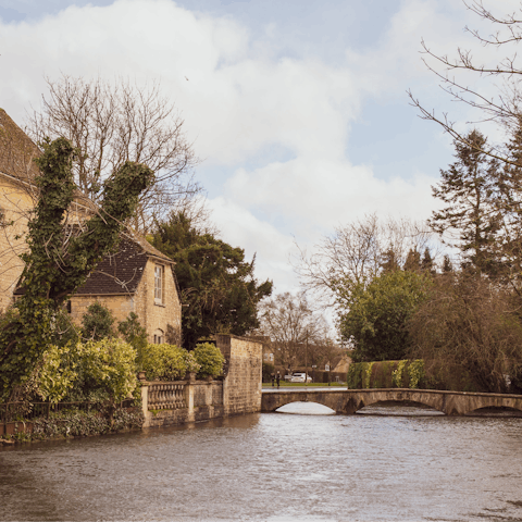 Discover the charms of Bourton-on-the-Water – it's 3 miles away