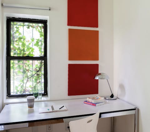 A cosy corner to write about your NYC memories