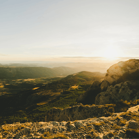 Immerse yourself in the beauty of the Catalan countryside