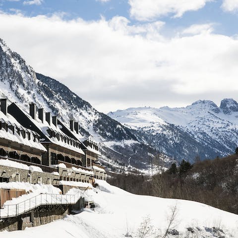 Experience the joy of mountain living from the Baqueira-Beret ski resort