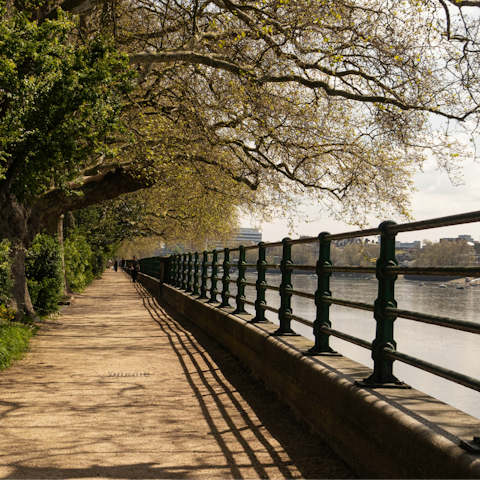 Start your London adventure with a riverside stroll in Fulham