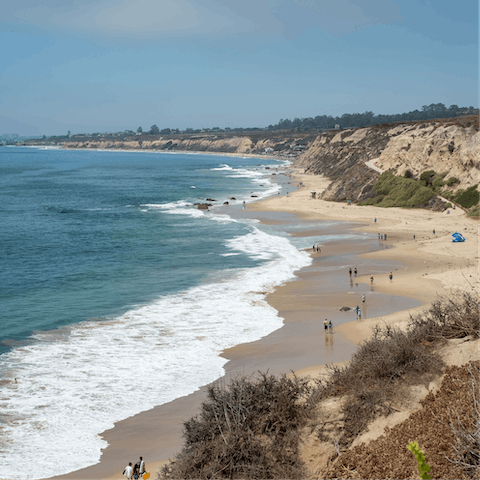 Jump behind the wheel and get to Newport Beach in under twenty minutes